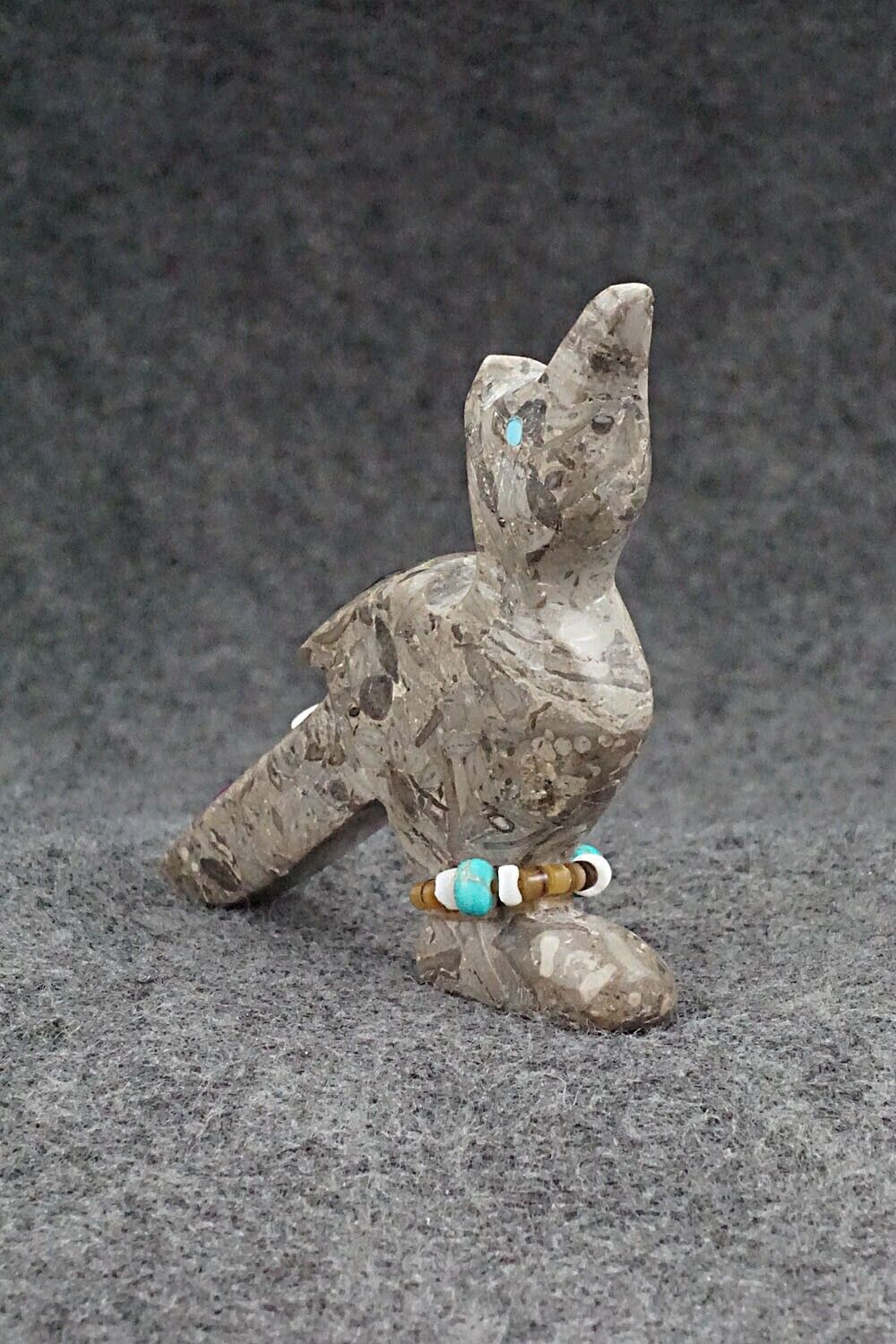 Roadrunner Zuni Fetish Carving - Fernando Laiwakete