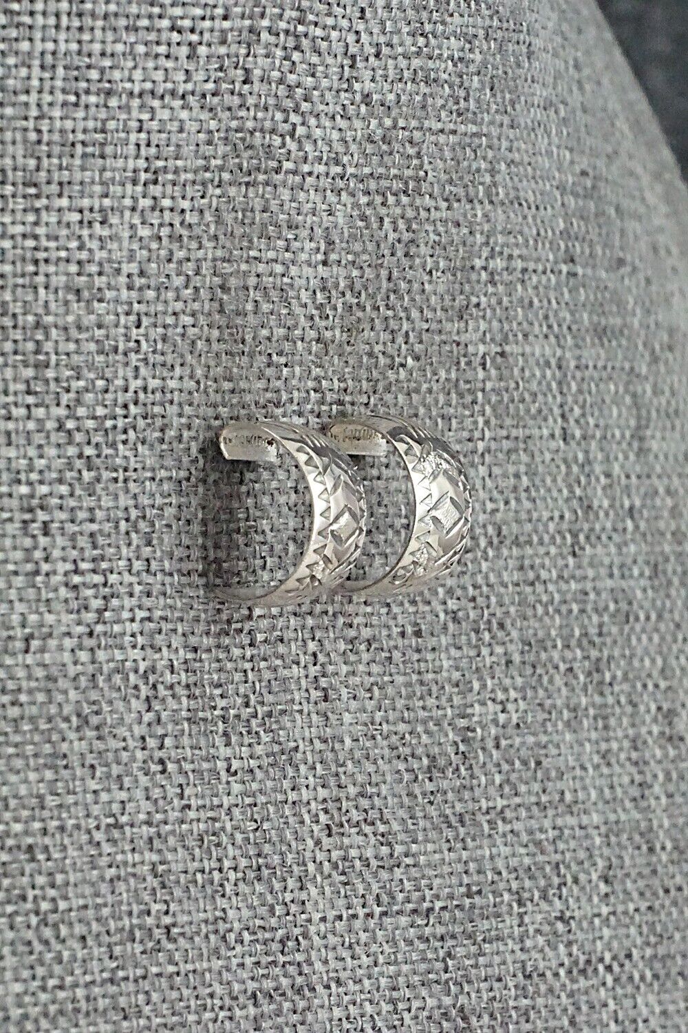 Sterling Silver Hoop Earrings - Nora Ashley
