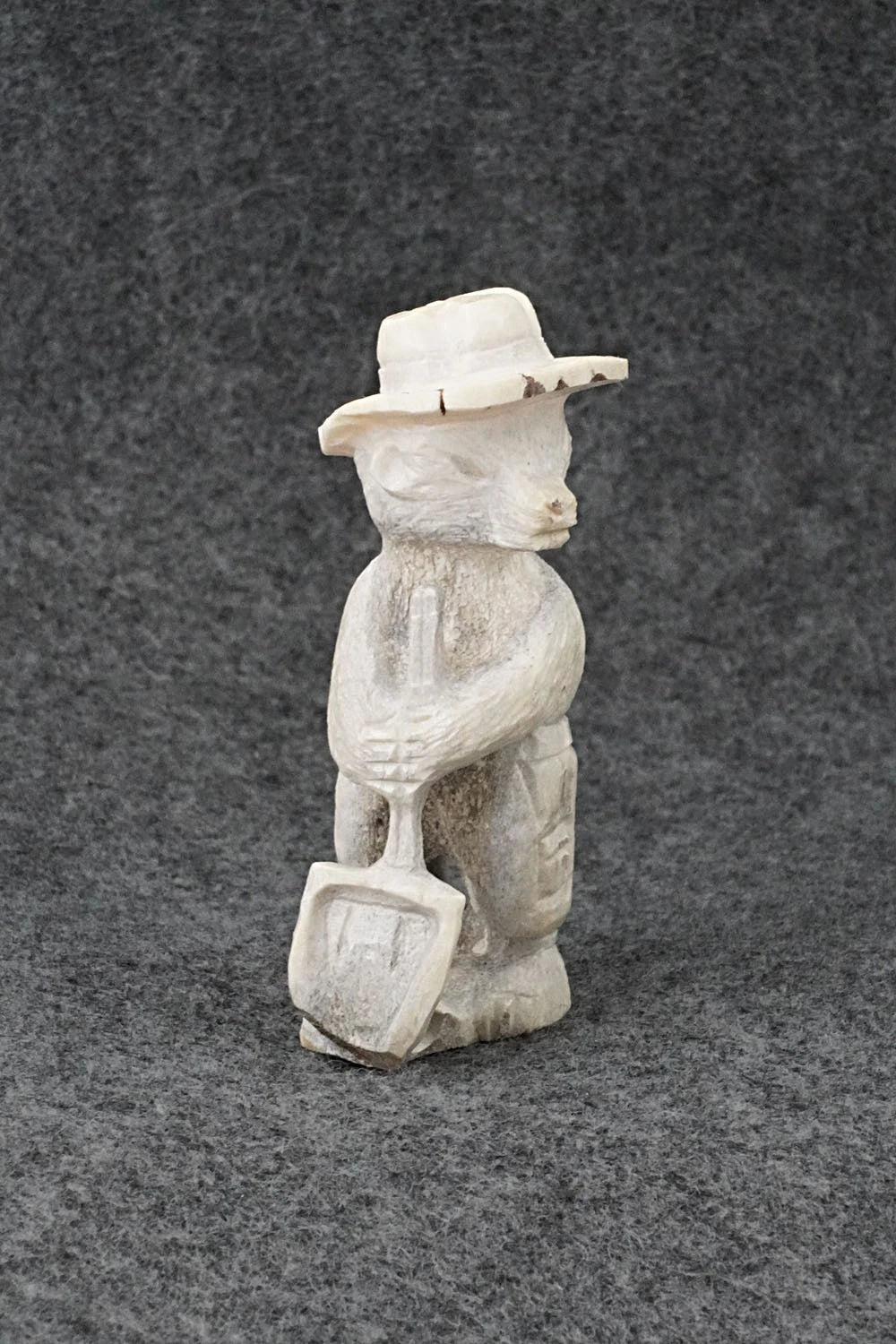 Smokey Bear Zuni Fetish Carving - Chris Peina