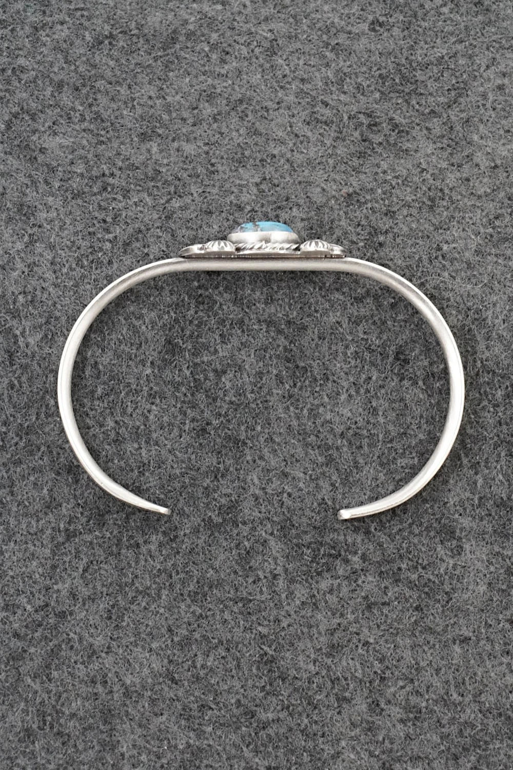 Turquoise & Sterling Silver Bracelet - Genevieve Francisco