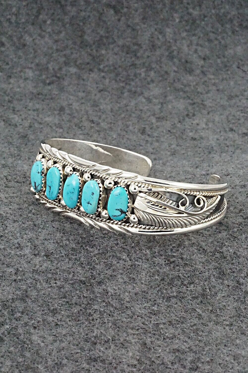 Turquoise & Sterling Silver Bracelet - Davey Morgan