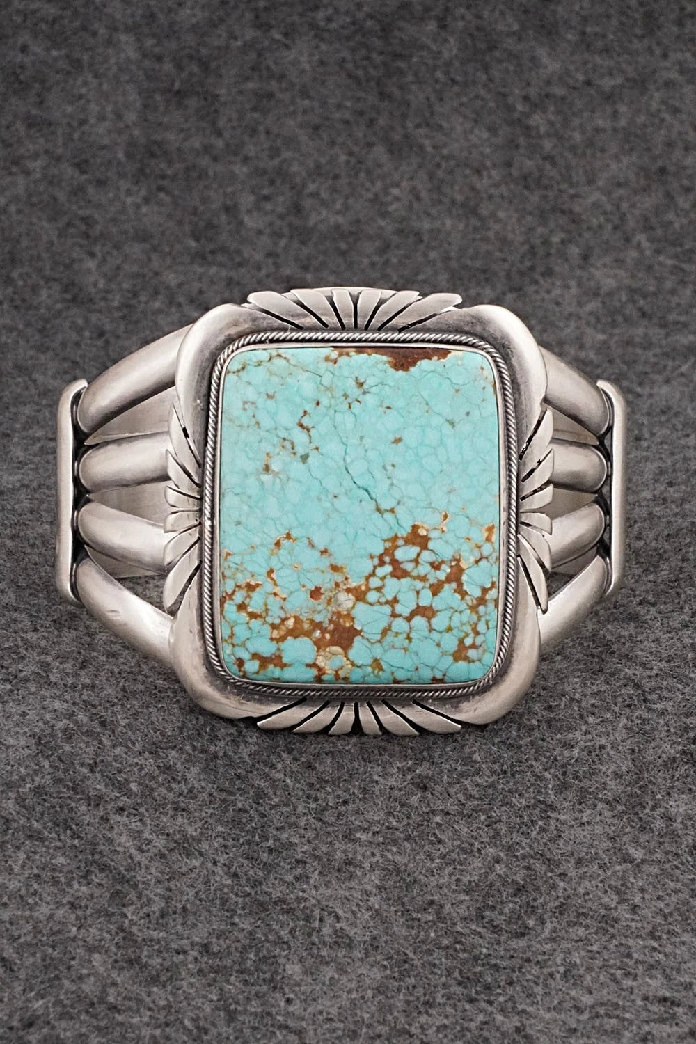 Turquoise & Sterling Silver Bracelet - Mark Yazzie