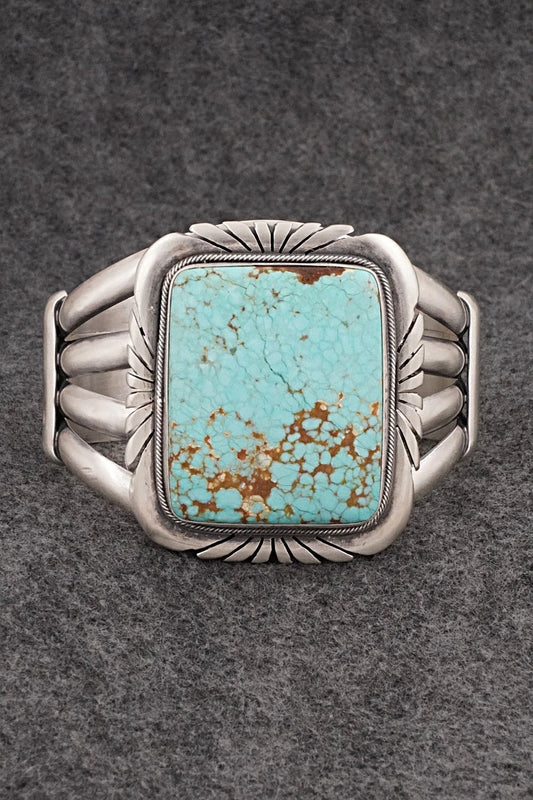 Turquoise & Sterling Silver Bracelet - Mark Yazzie