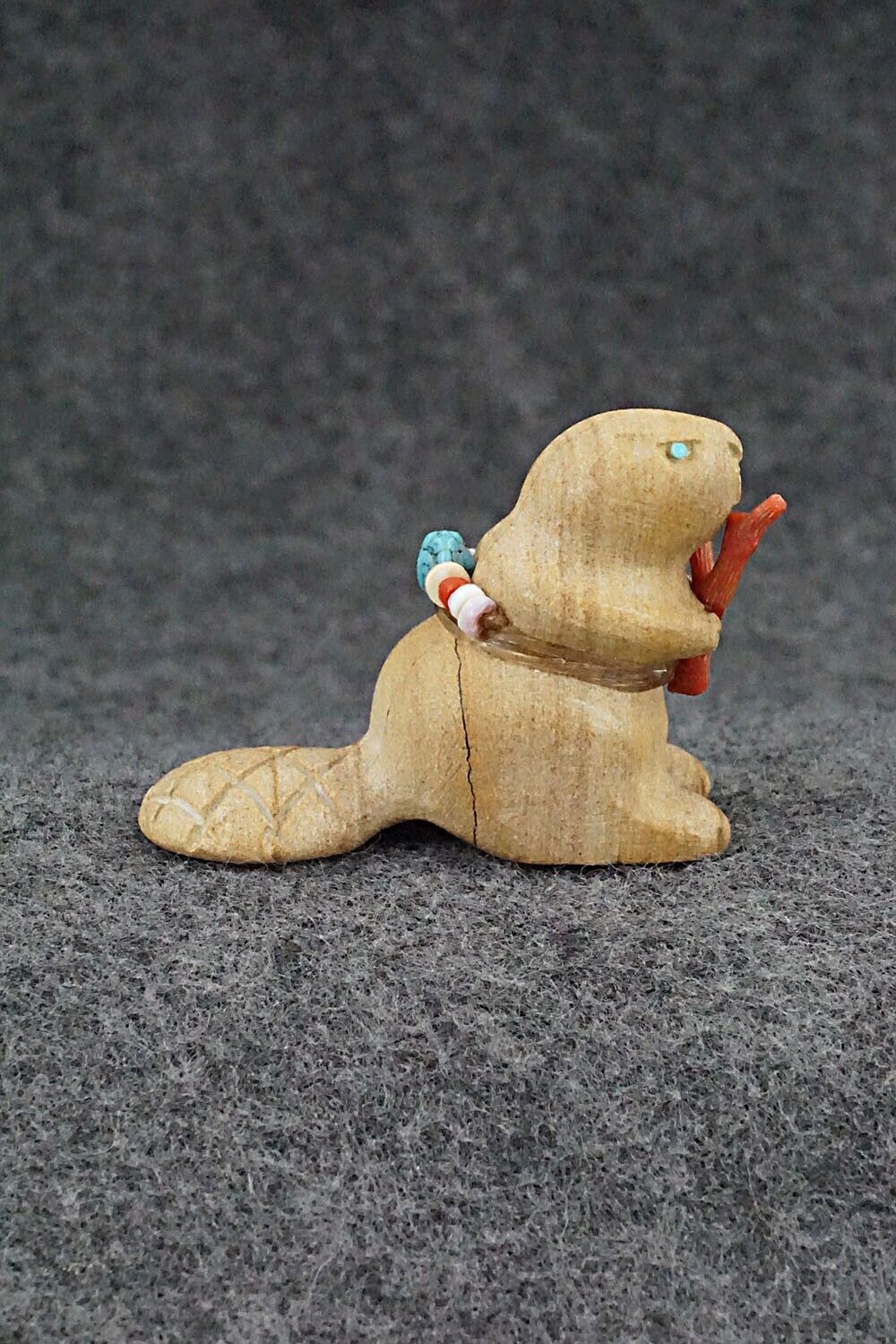 Beaver Zuni Fetish Carving - Douglas Martza