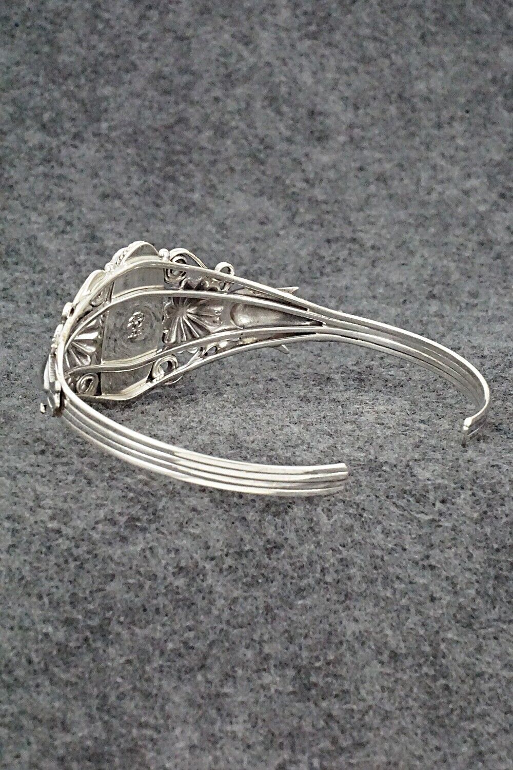 Turquoise and Sterling Silver Bracelet - Andrew Vandever