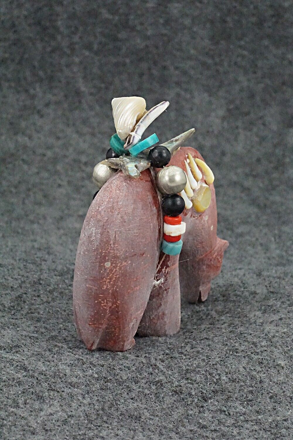 Bear Zuni Fetish Carving - Michael Laweka