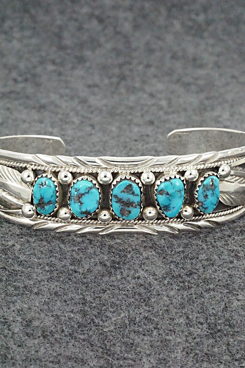 Turquoise & Sterling Silver Bracelet - Davey Morgan