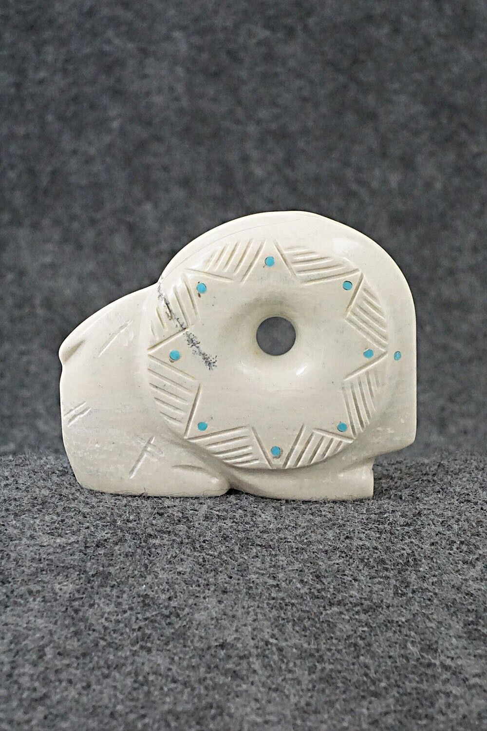 Ram Zuni Fetish Carving - Gilbert Lonjose