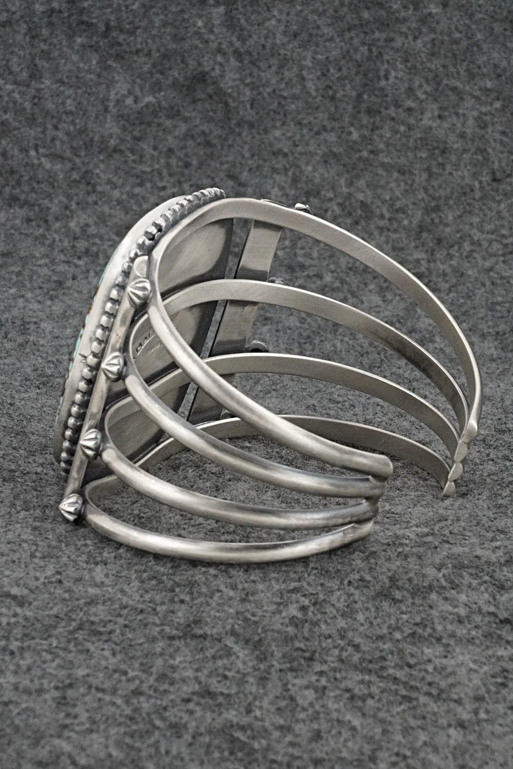 Turquoise & Sterling Silver Bracelet - Mark Yazzie