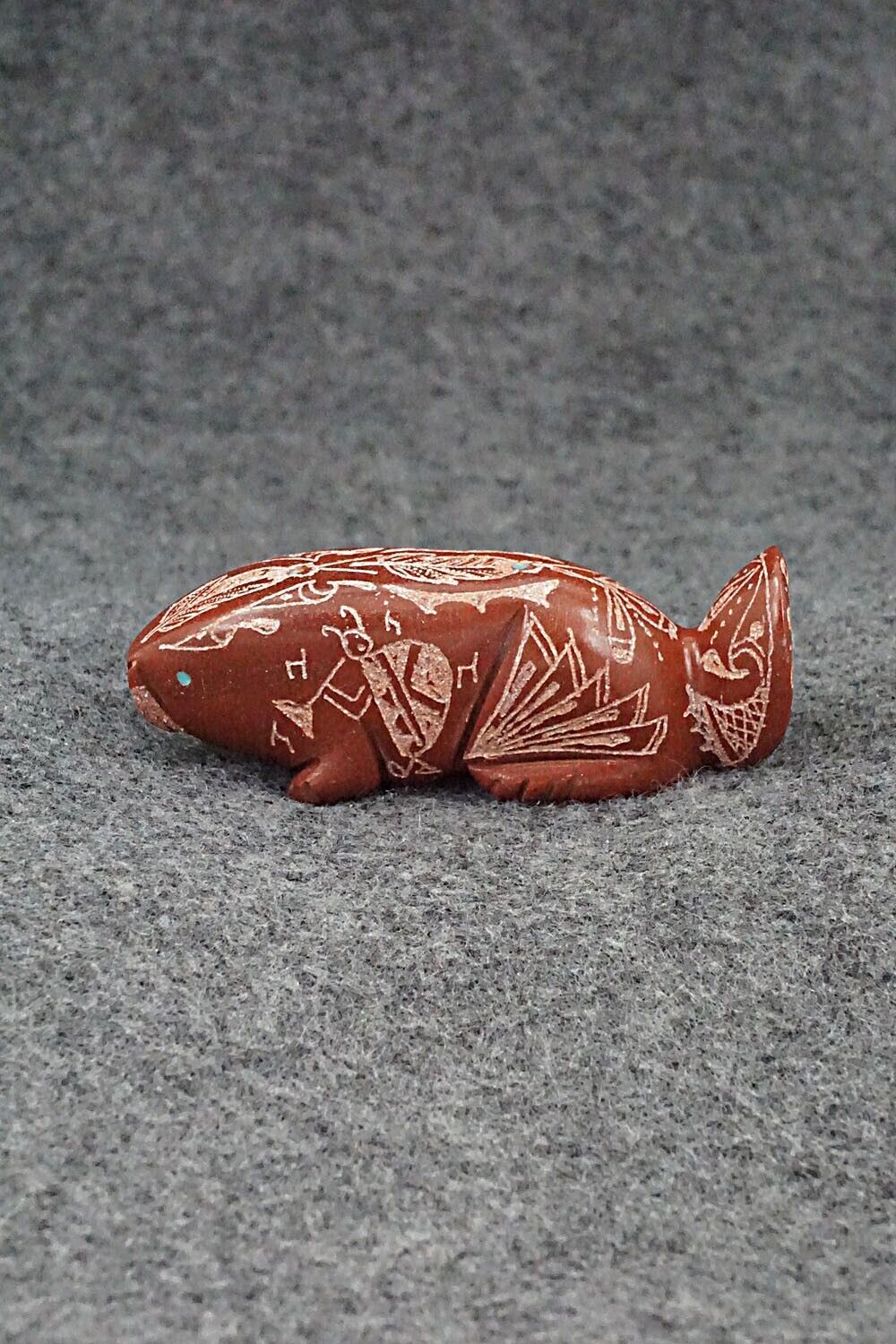 Beaver Zuni Fetish Carving - Adrian Cachini