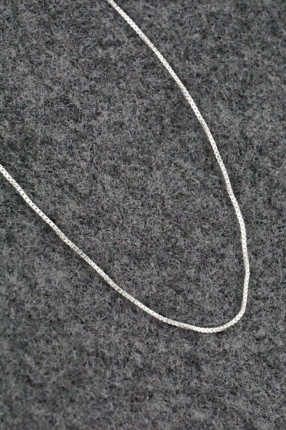 Sterling Silver Chain Necklace - Sterling Silver 20"