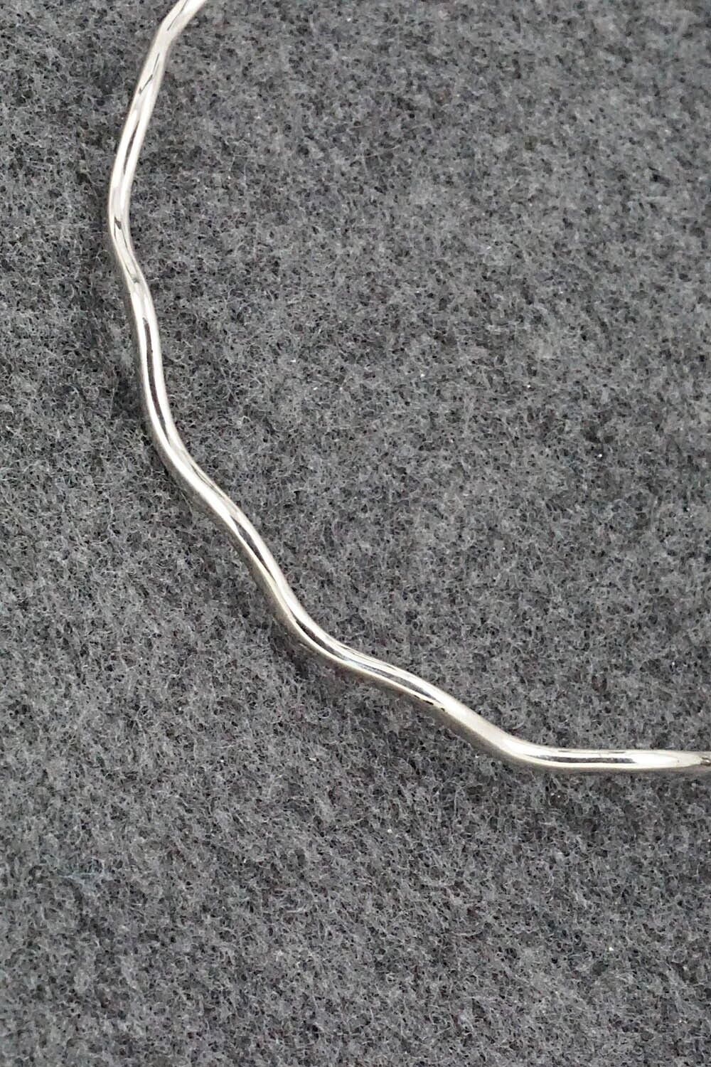 Sterling Silver Bangle Bracelet - Elaine Tahe