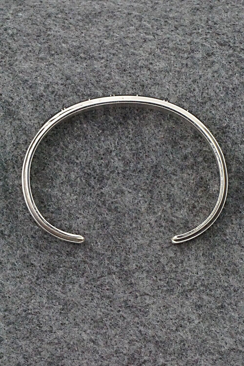 Onyx & Sterling Silver Bracelet - Wilbert Muskett