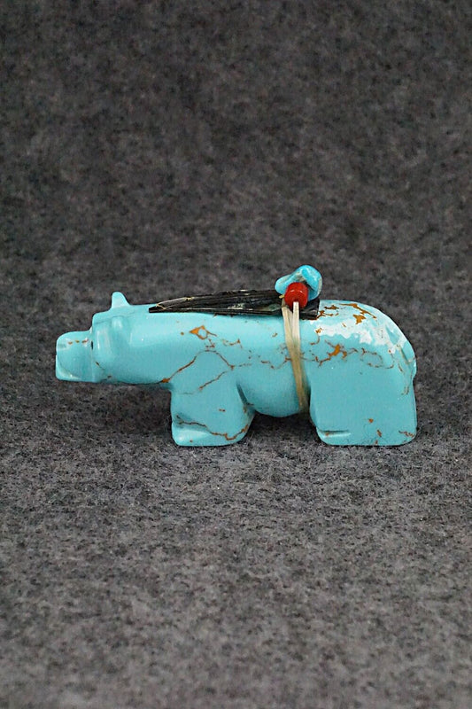 Bear Zuni Fetish Carving - Alex Tsethlikai