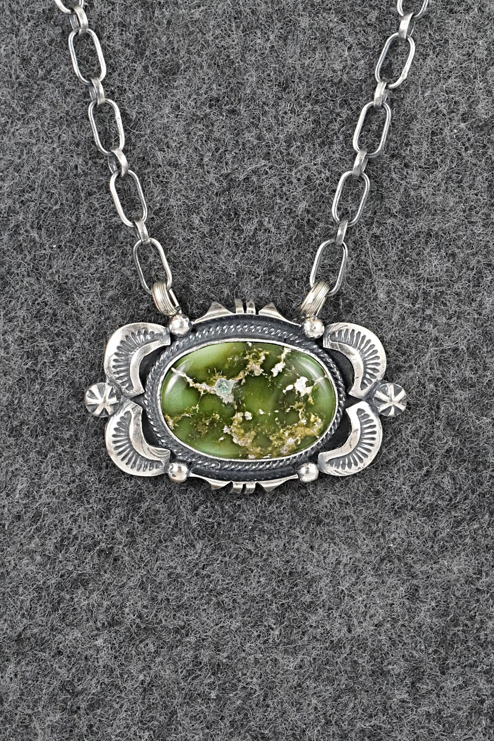 Turquoise & Sterling Silver Necklace - Daniel Benally