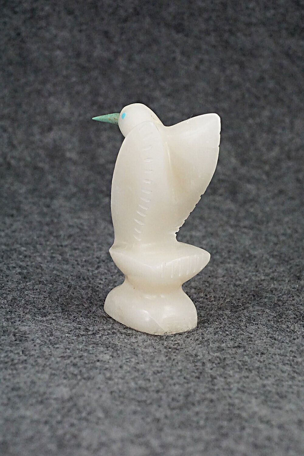 Hummingbird Zuni Fetish Carving - Brandon Phillips