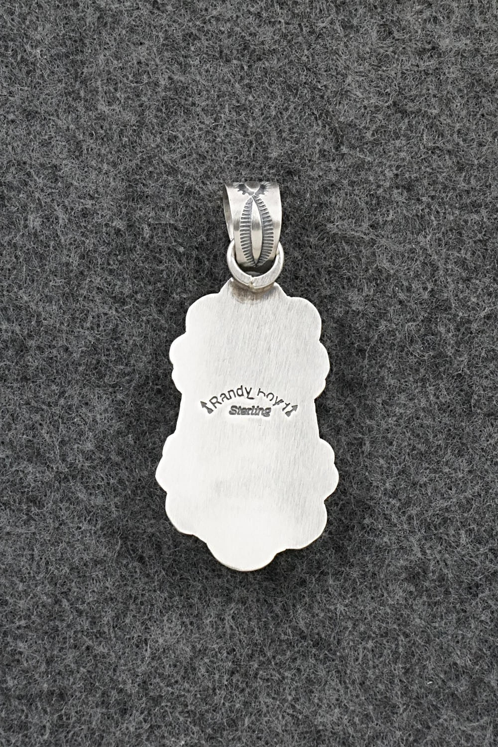 Turquoise & Sterling Silver Pendant - Randy Boyd