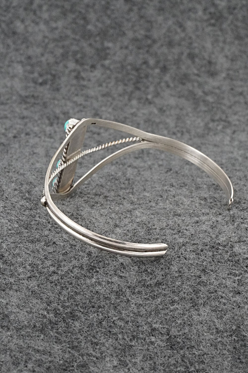 Turquoise & Sterling Silver Bracelet - Janice Spencer