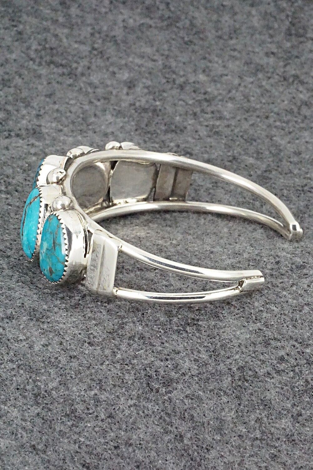 Turquoise & Sterling Silver Bracelet - Priscilla Reeder