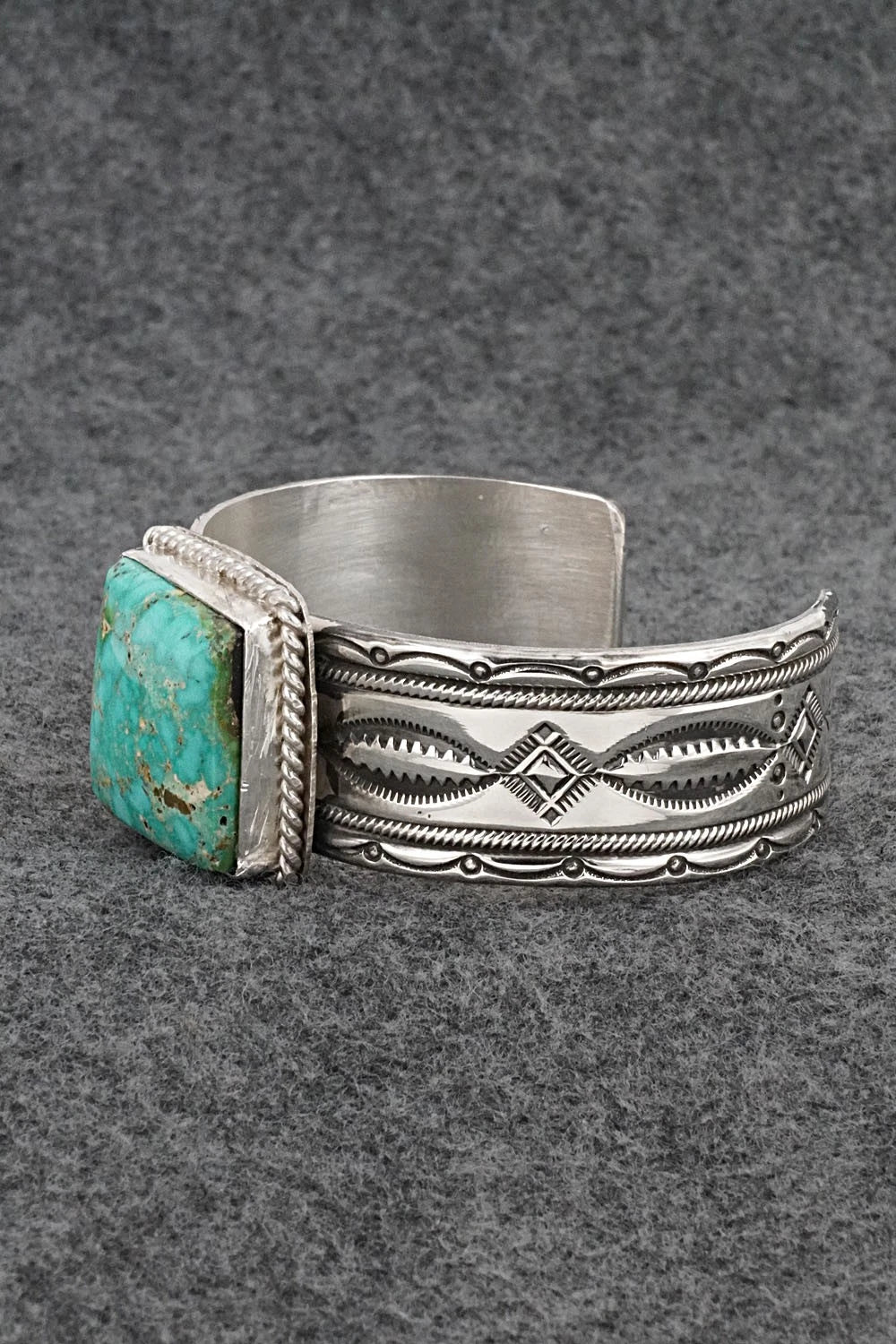Turquoise & Sterling Silver Bracelet - Michael Calladitto