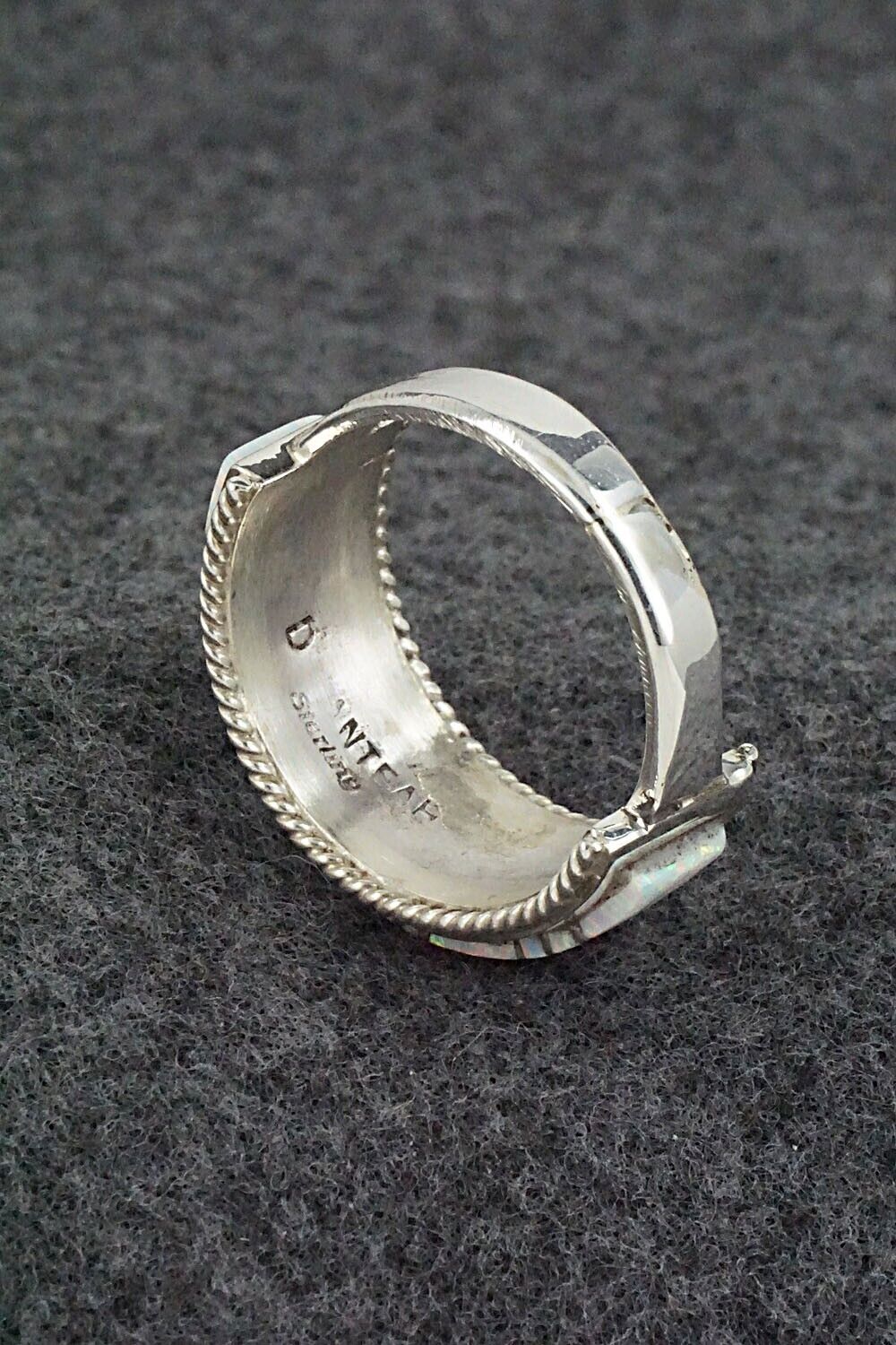 Opalite & Sterling Silver Ring - Deirdre Luna Panteah - Size 11.75