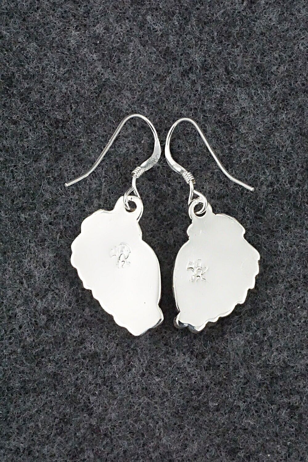Turquoise and Sterling Silver Earrings - Andrew Vandever