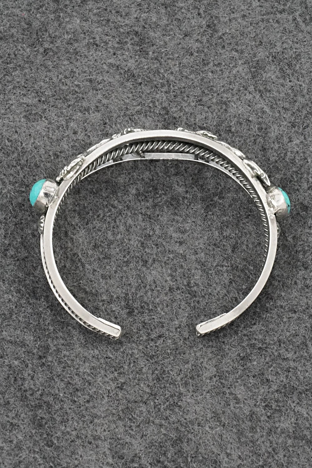 Turquoise & Sterling Silver Bracelet - Bobby Platero