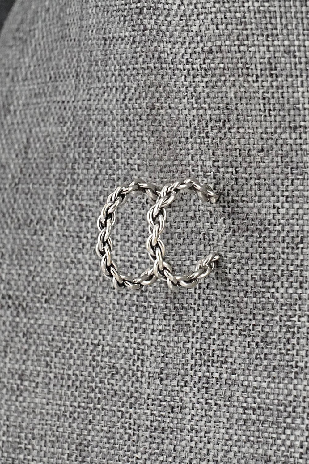 Sterling Silver Hoop Earrings - Elaine Tahe