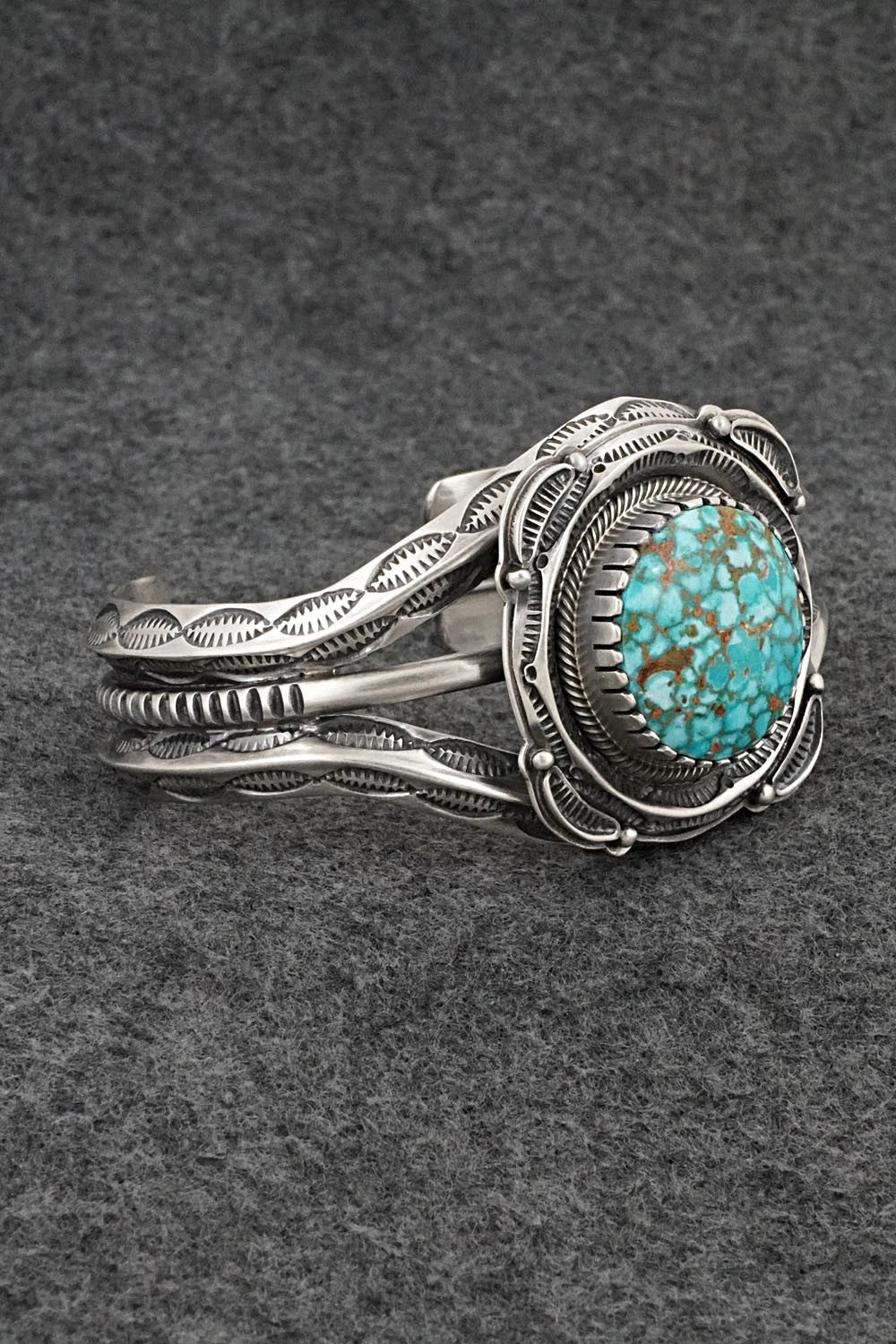 Turquoise & Sterling Silver Bracelet - Randy Boyd