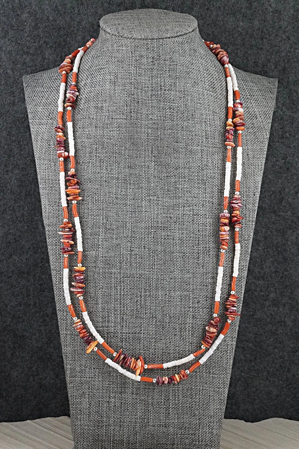 Multi-Stone & Sterling Silver Necklace - Erica Brown