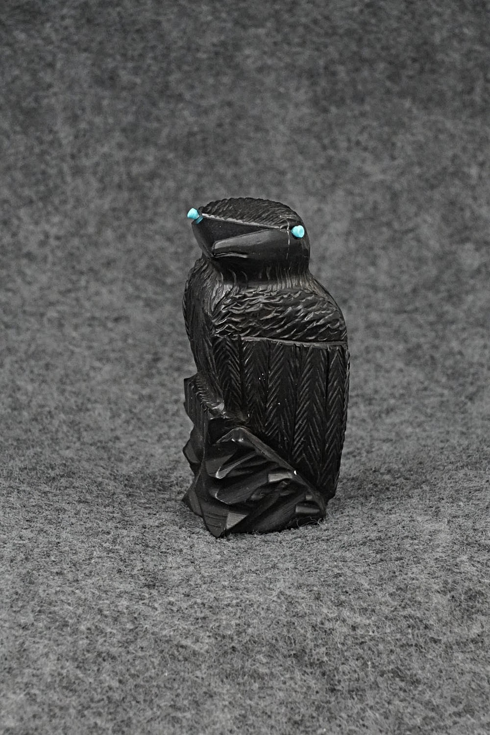 Crow Zuni Fetish Carving - Mike Tucson