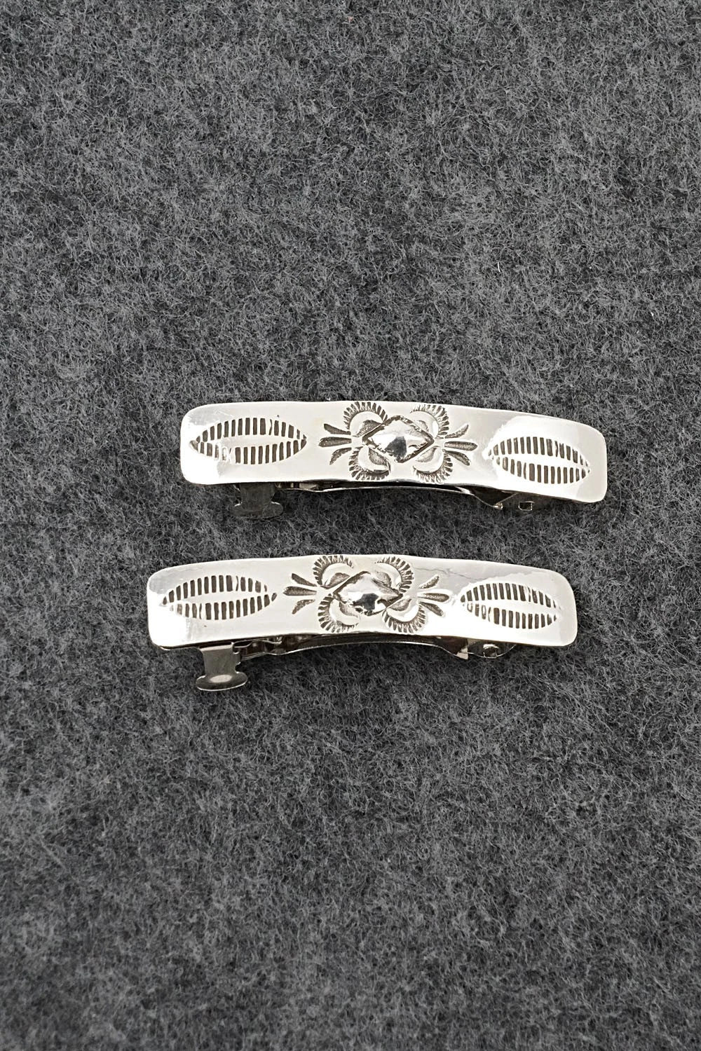 Sterling Silver Barrettes - Bertha Begay