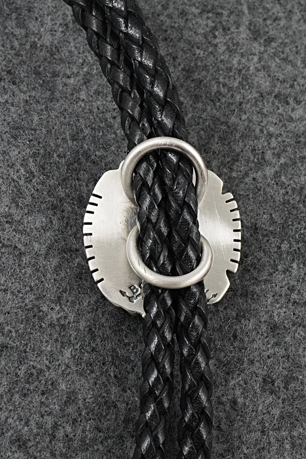 Turquoise & Sterling Silver Bolo Tie - Bob Becenti