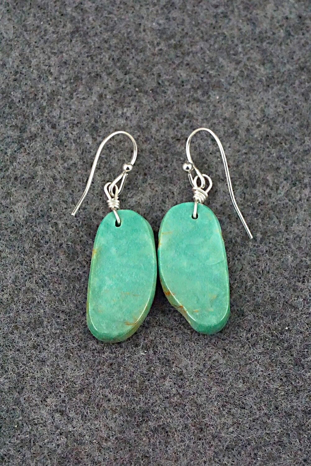 Turquoise & Sterling Silver Earrings - Joe Garcia