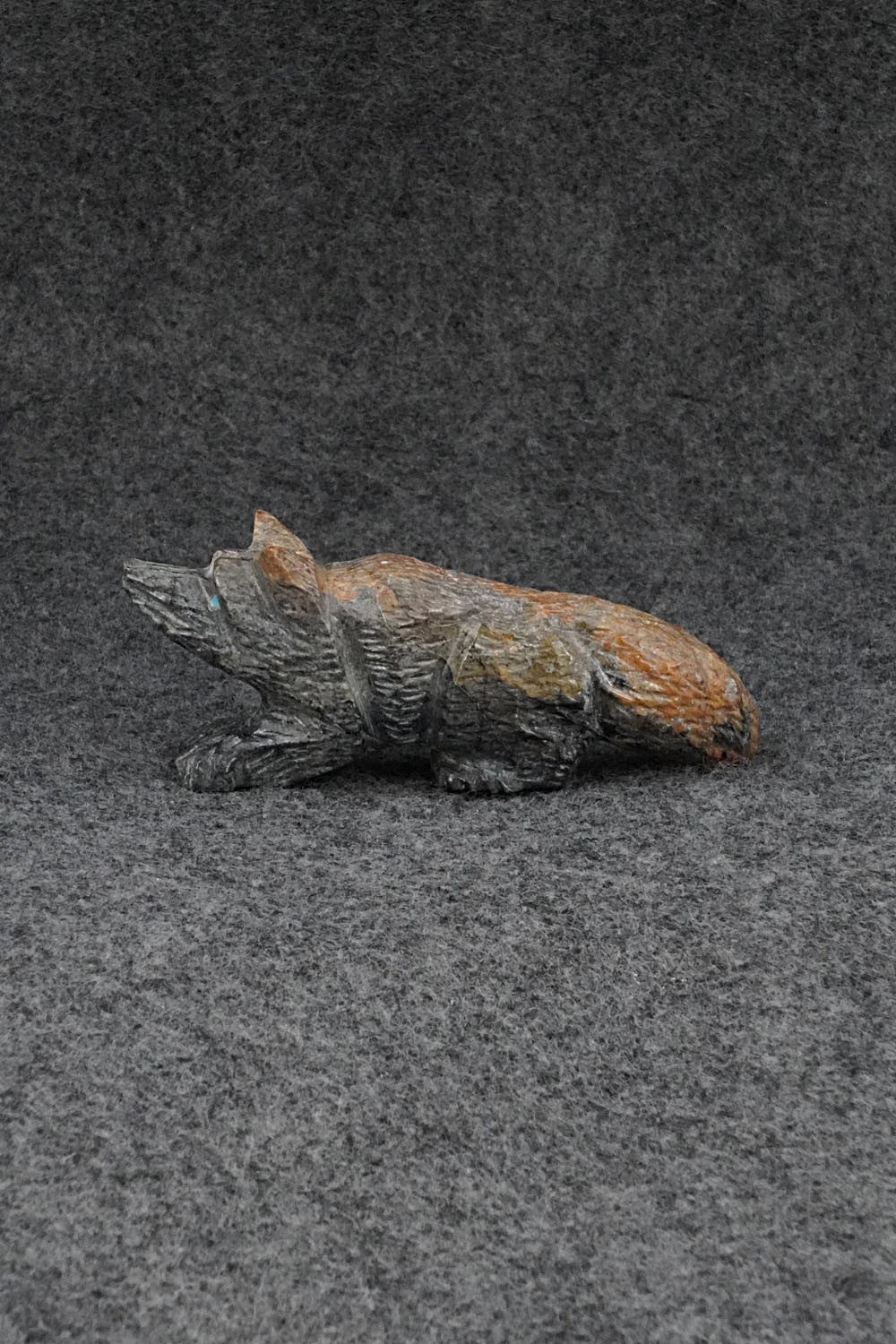 Wolf Zuni Fetish Carving - Tony Mackel