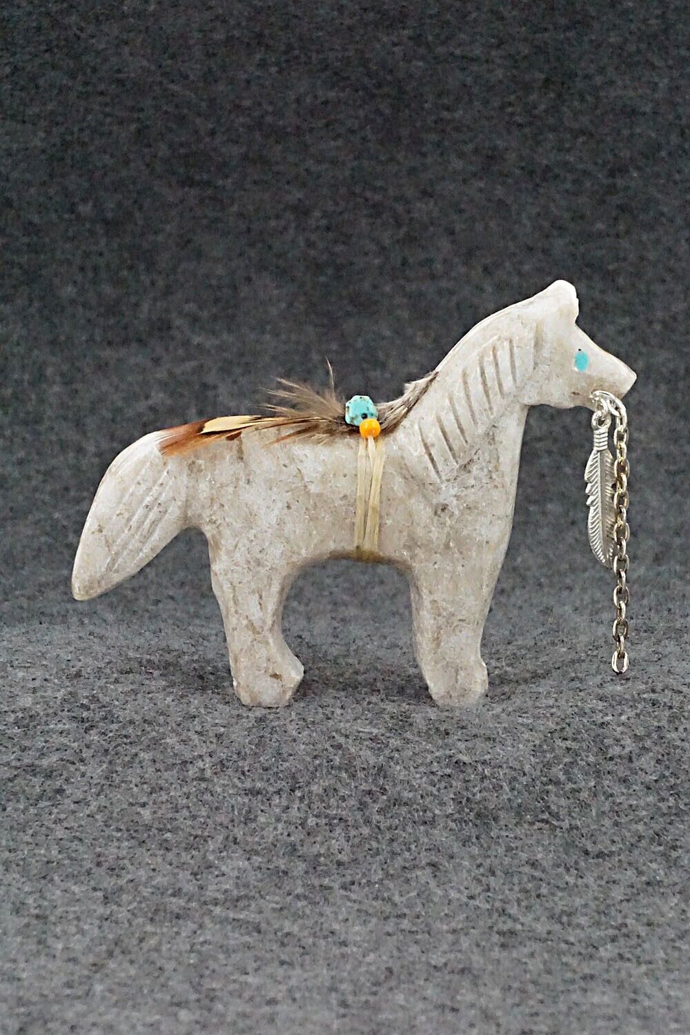 Horse Navajo Fetish Carving - Ben Livingston