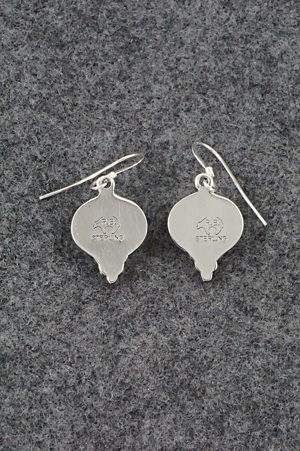 Onyx & Sterling Silver Earrings - Verley Betone