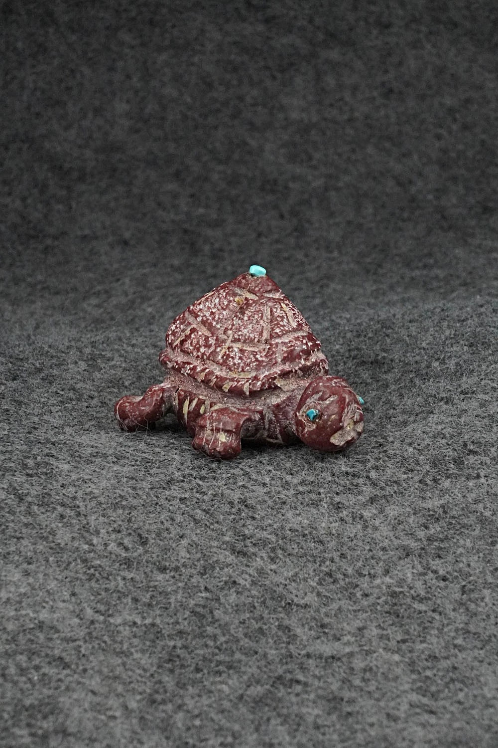 Turtle Zuni Fetish Carving - Bryan Peynasta