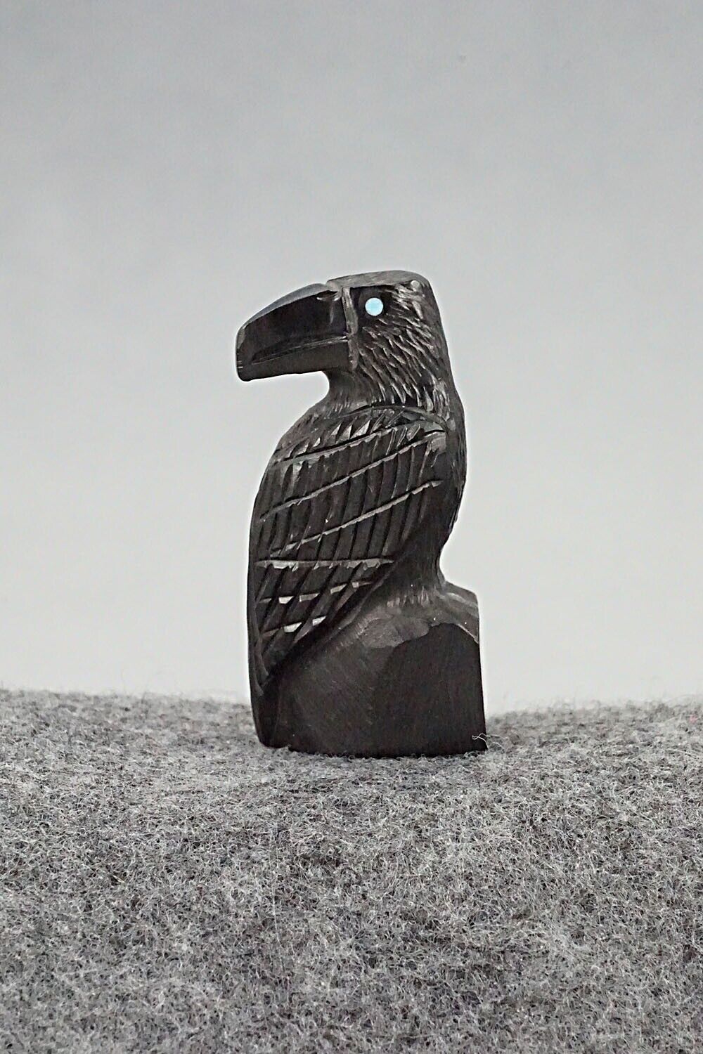 Crow Zuni Fetish Carving - Chris Peina