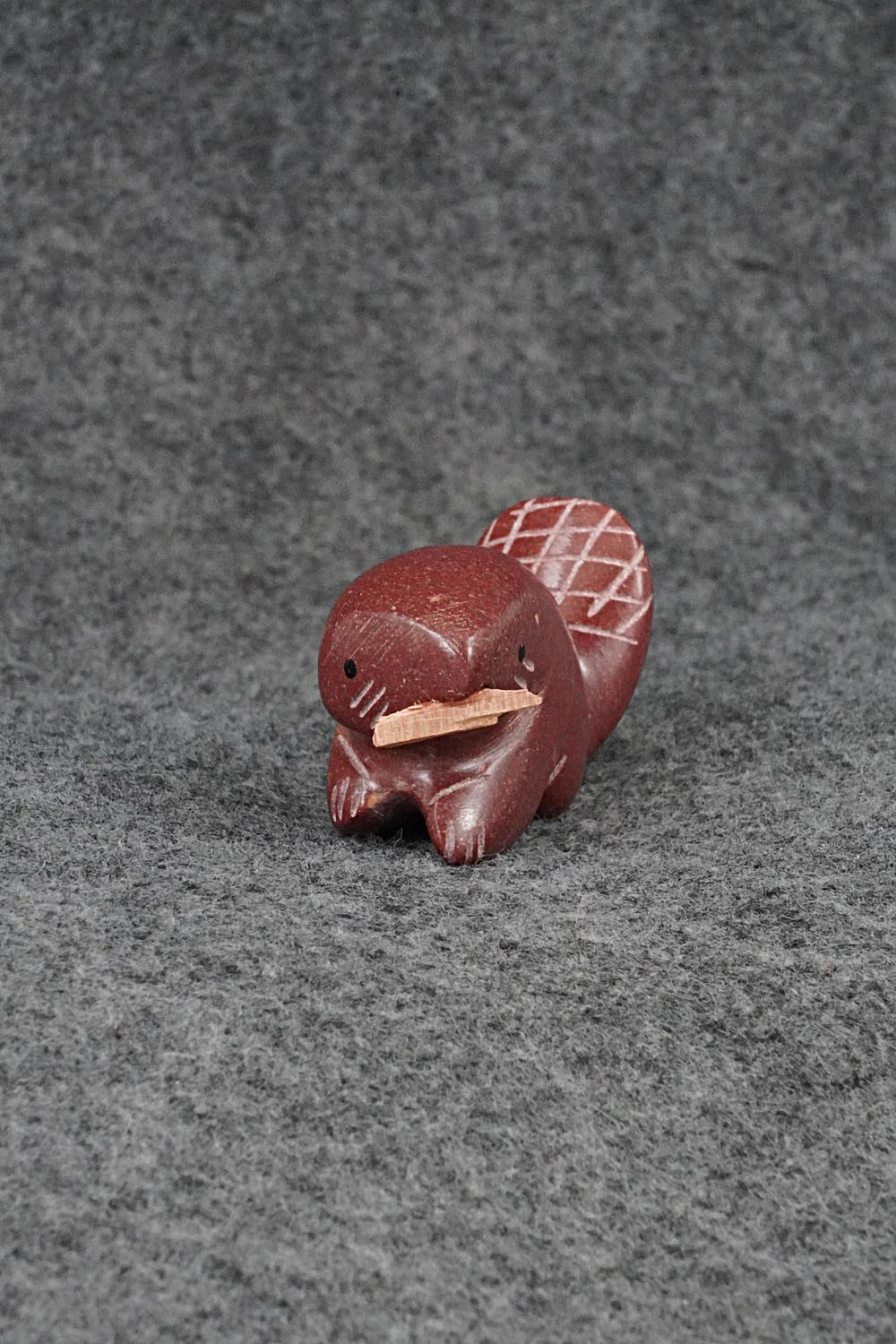 Beaver Zuni Fetish Carving - Justin Red Elk