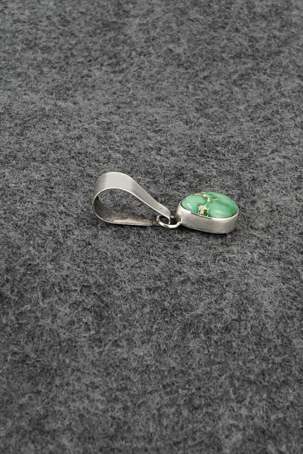 Turquoise & Sterling Silver Pendant - Rosemary Saunders