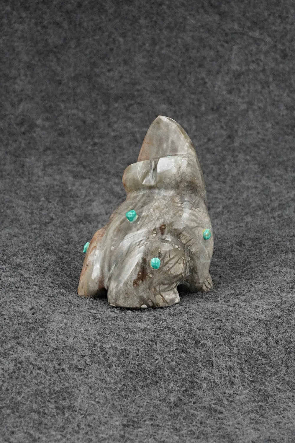Frog Zuni Fetish Carving - Enrike Leekya
