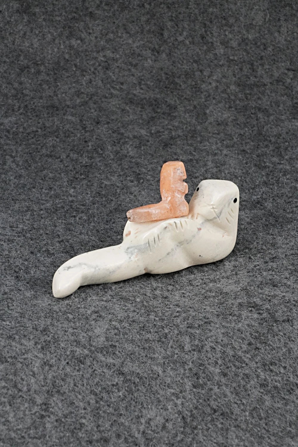 Otter Zuni Fetish Carving - Justin Red Elk