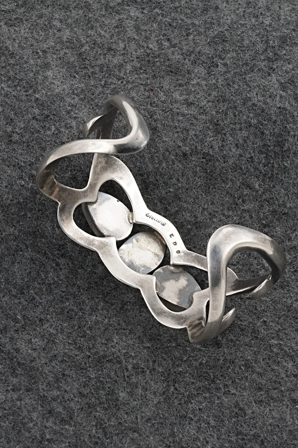 Turquoise & Sterling Silver Bracelet - Eugene Gruber