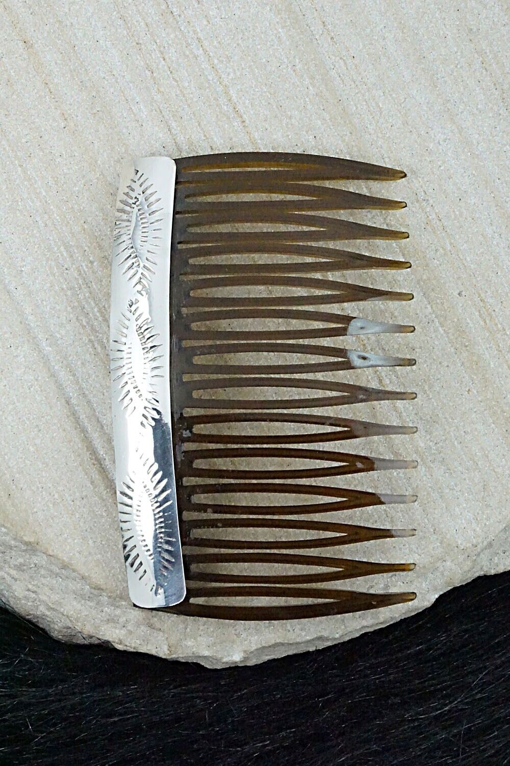 Sterling Silver Hair Combs - Randall Dalgai
