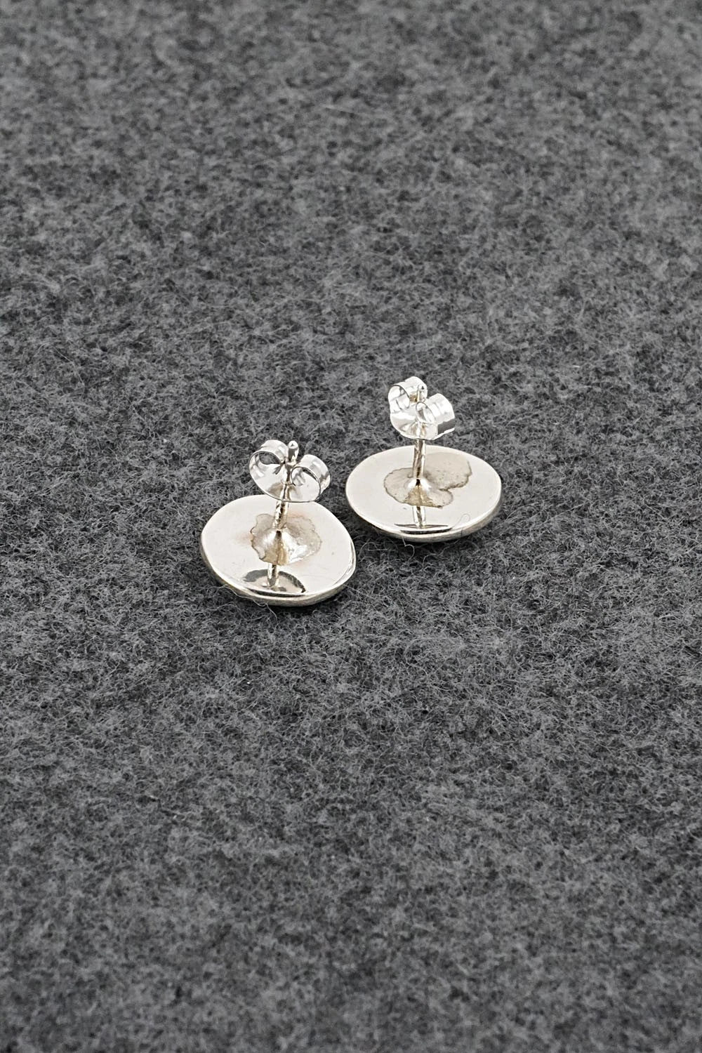 Turquoise & Sterling Silver Earrings - Orena Leekya