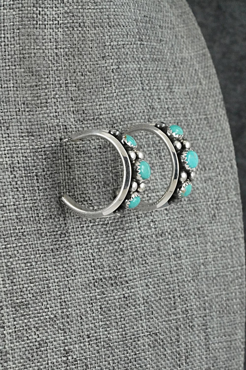 Turquoise & Sterling Silver Earrings - Paul Largo