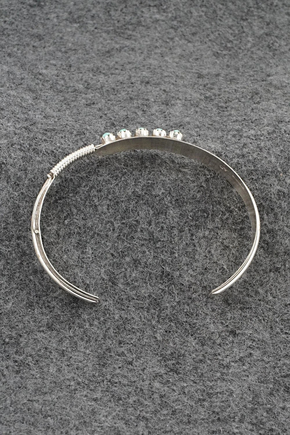 Turquoise and Sterling Silver Bracelet - Aaron Davis