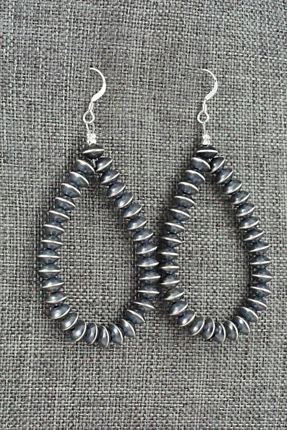 Sterling Silver Beaded Earrings - Louise Joe