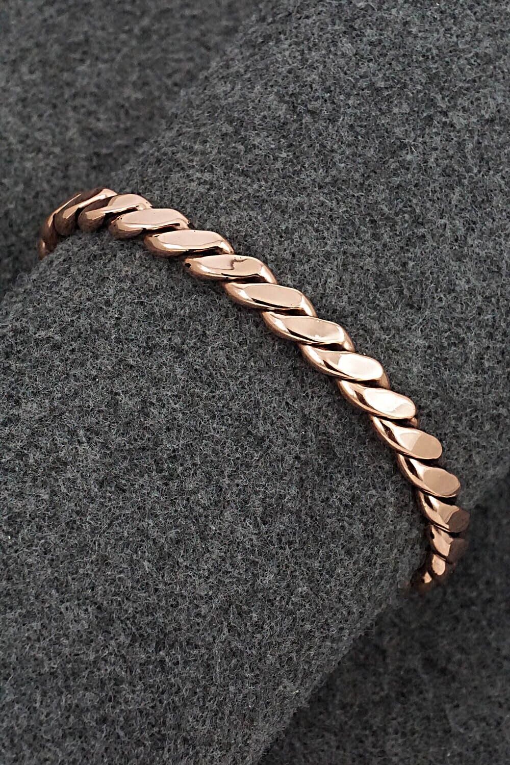 Copper Bracelet - Elaine Tahe